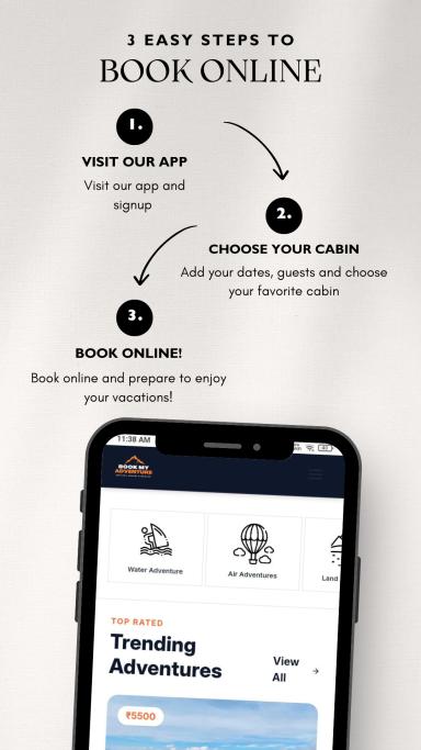 Book My Adventure App