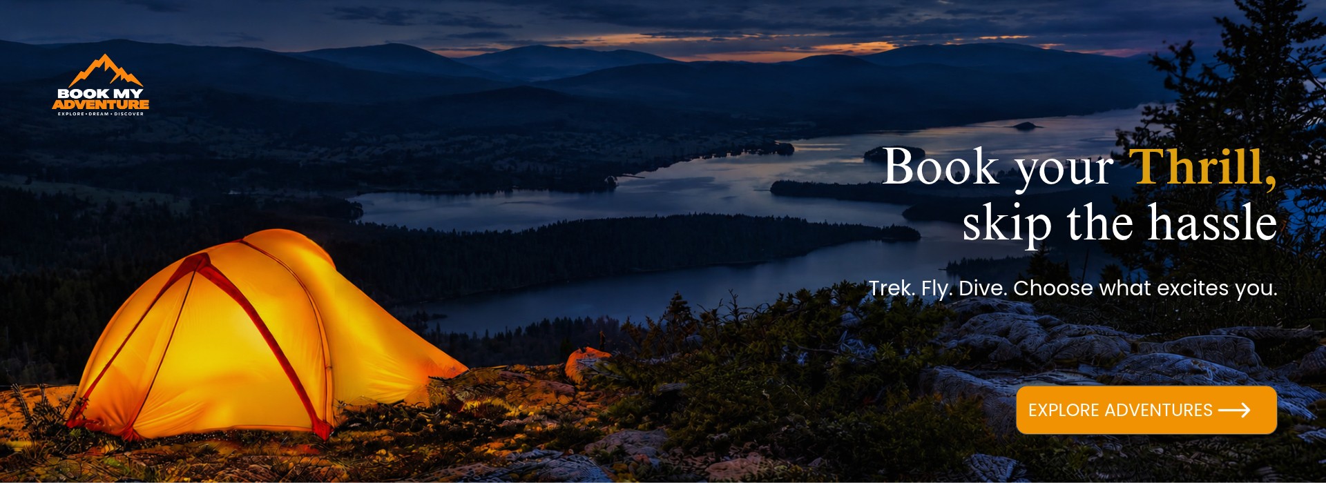 Book your Thrill, skip the hassle - Explore Adventures