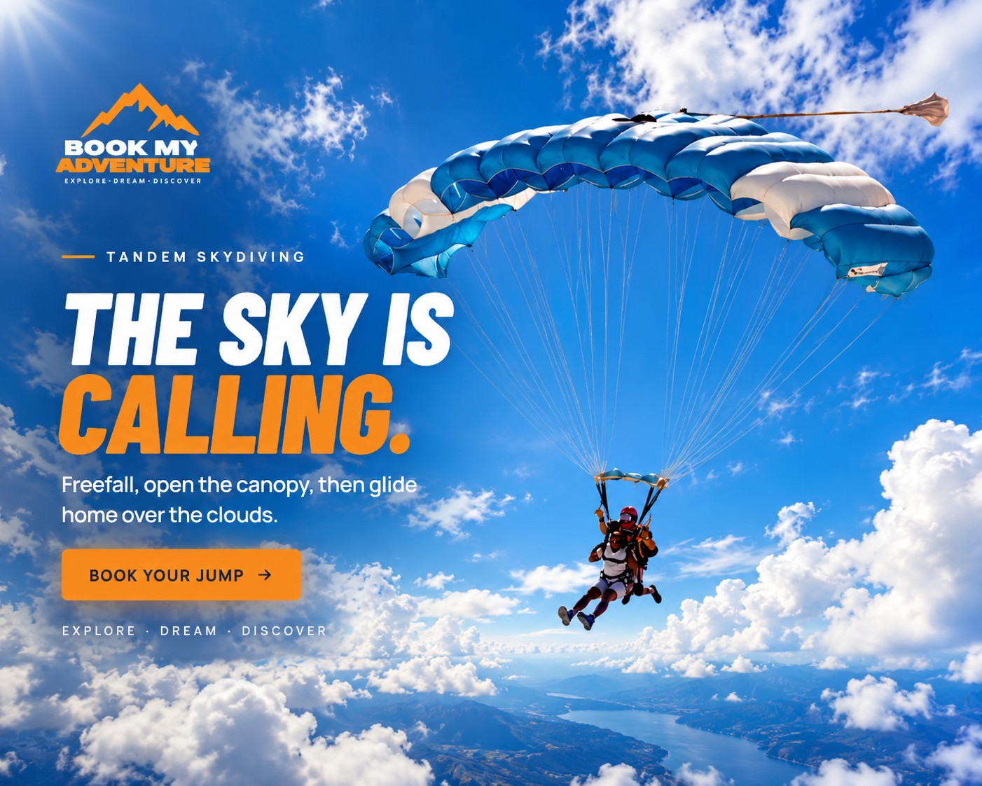 Parachute & Paramotor Adventures - Book My Adventure