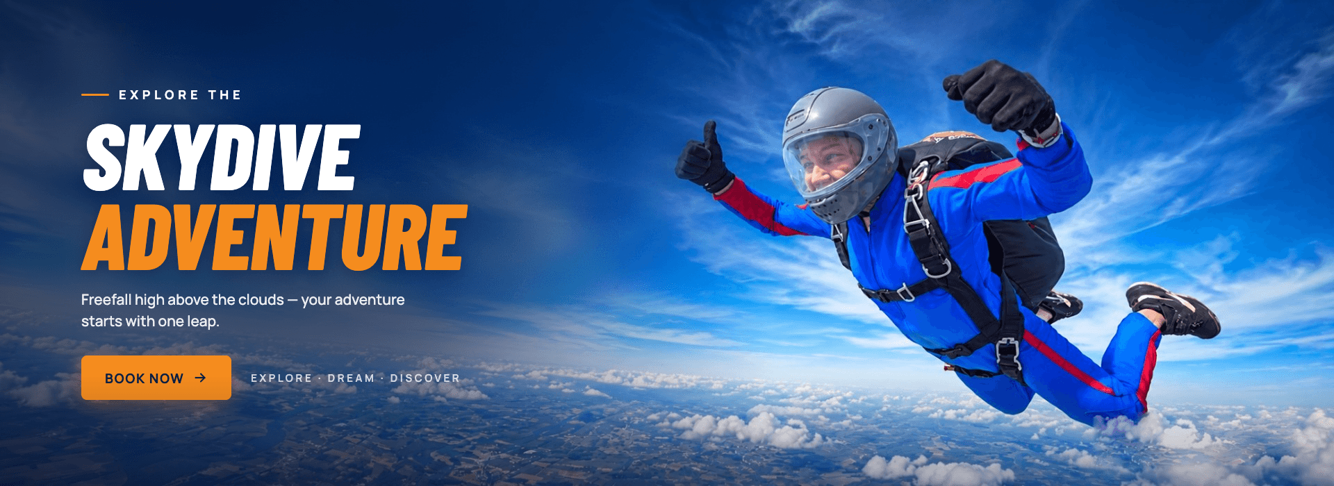Skydiving Adventures - Book My Adventure